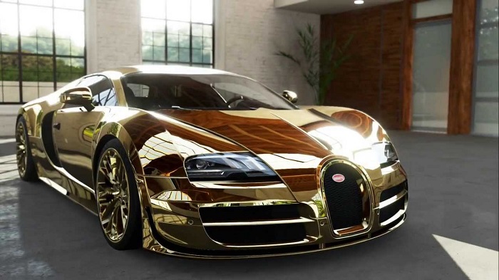 “Meet here the best gold cars you will ever see.”