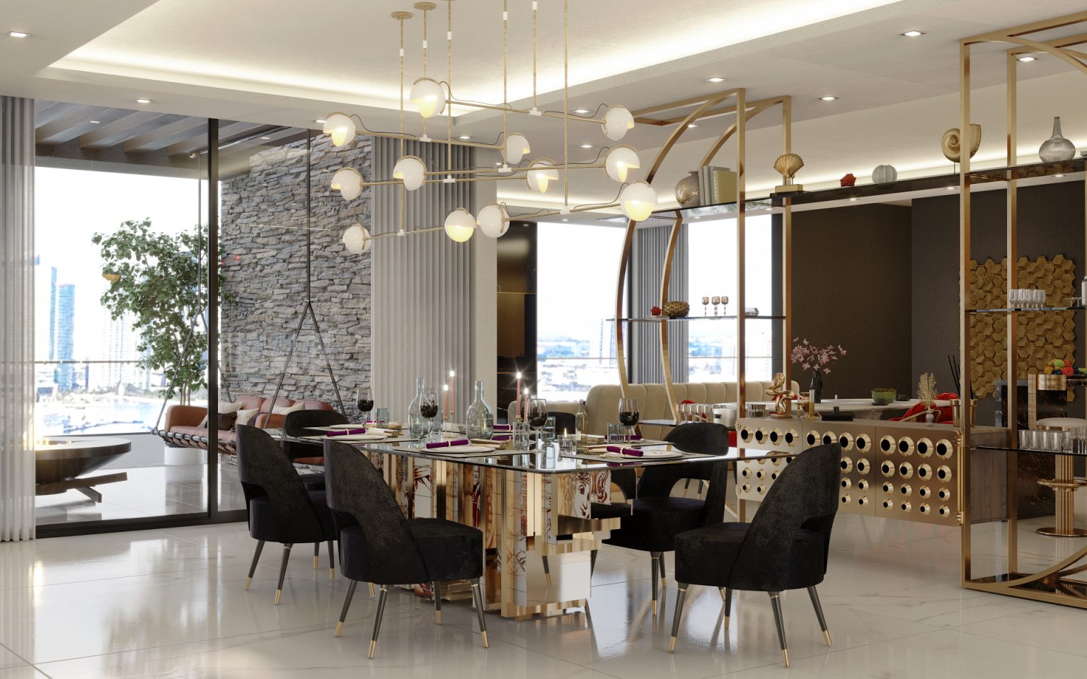 Thumbnail for Opulent Penthouse Suites With Chef S Tables
