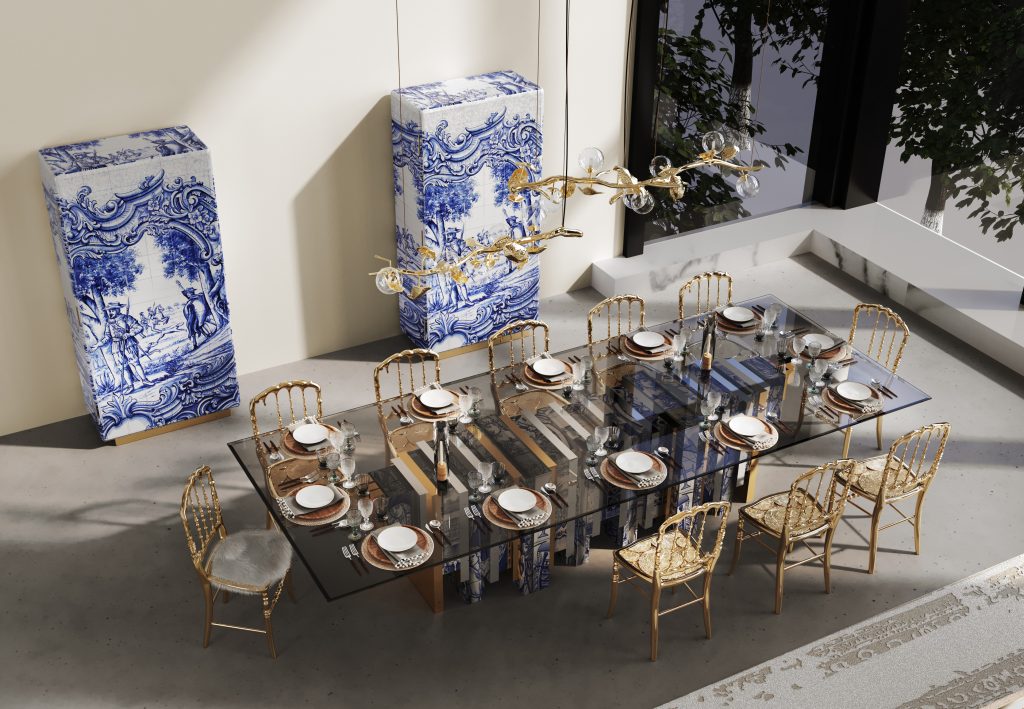 contemporary dining room