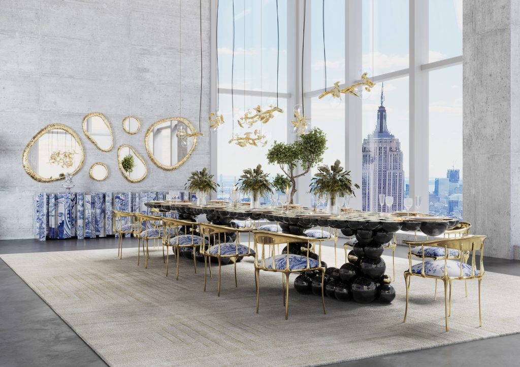 contemporary dining room