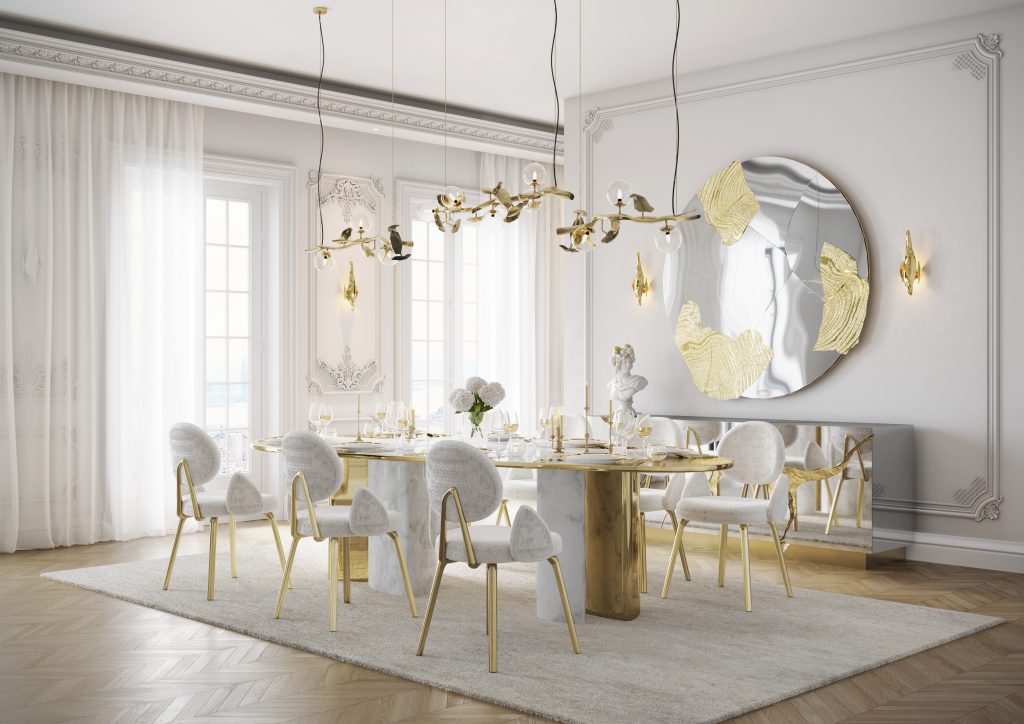 contemporary dining room