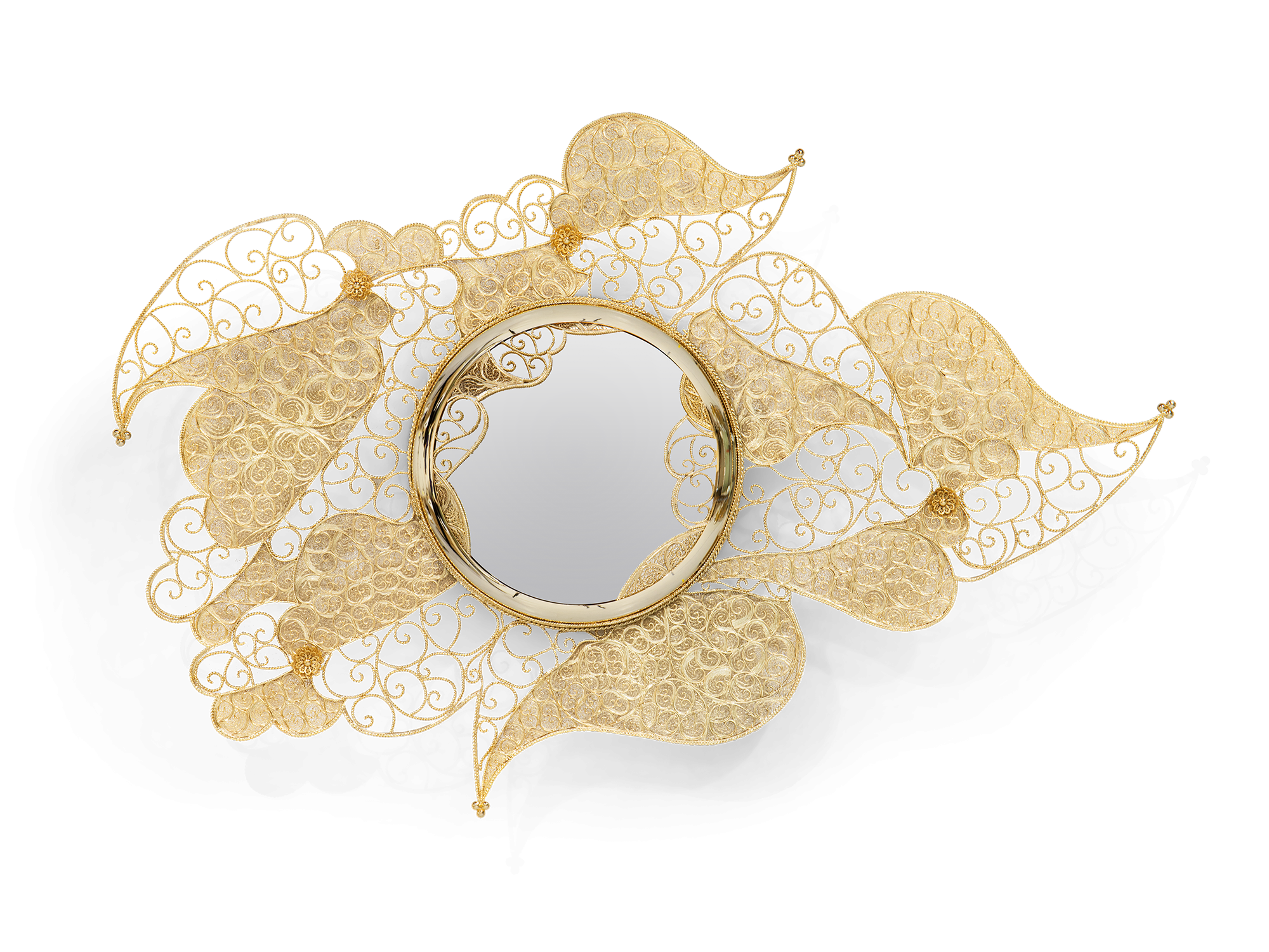This is an Filigree Mirror by Boca Do Lobo