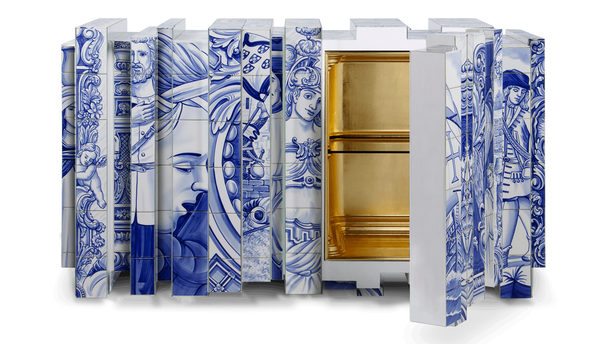 It’s a luxury entryways with a Heritage Sideboard by Boca Do Lobo