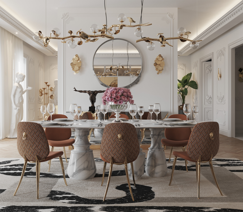 luxury dining room