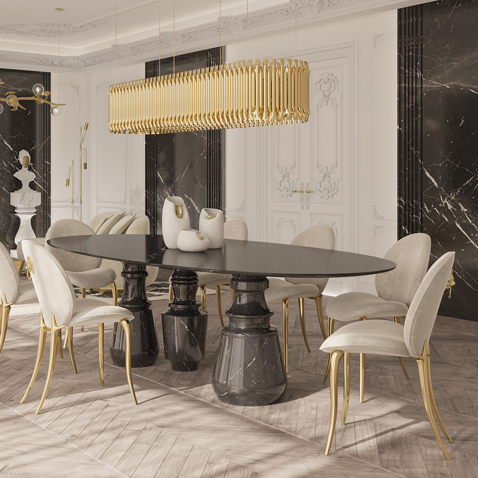 luxury dining room